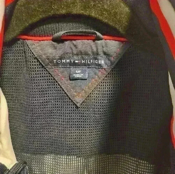 Tommy Hilfiger women's lined, zipper, jacket with hood.h Worn 1x size S - Picture 6 of 16